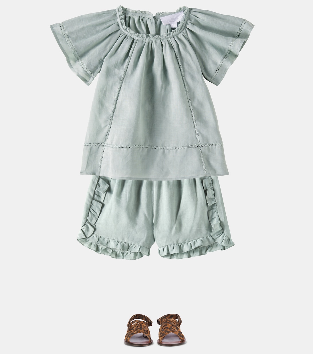 Sandalen aus Veloursleder | PèPè