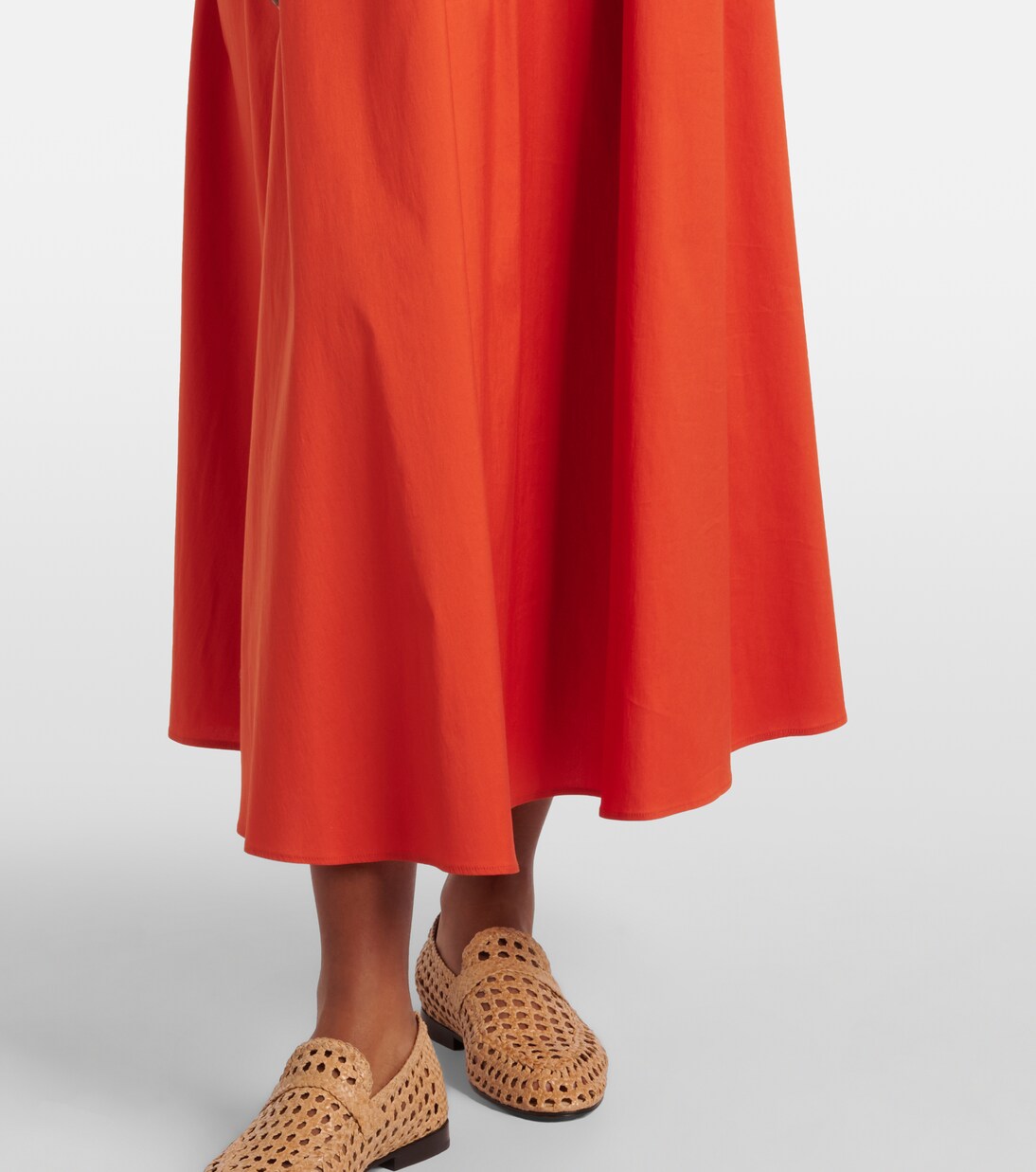 Romea cotton-blend poplin maxi dress | Max Mara