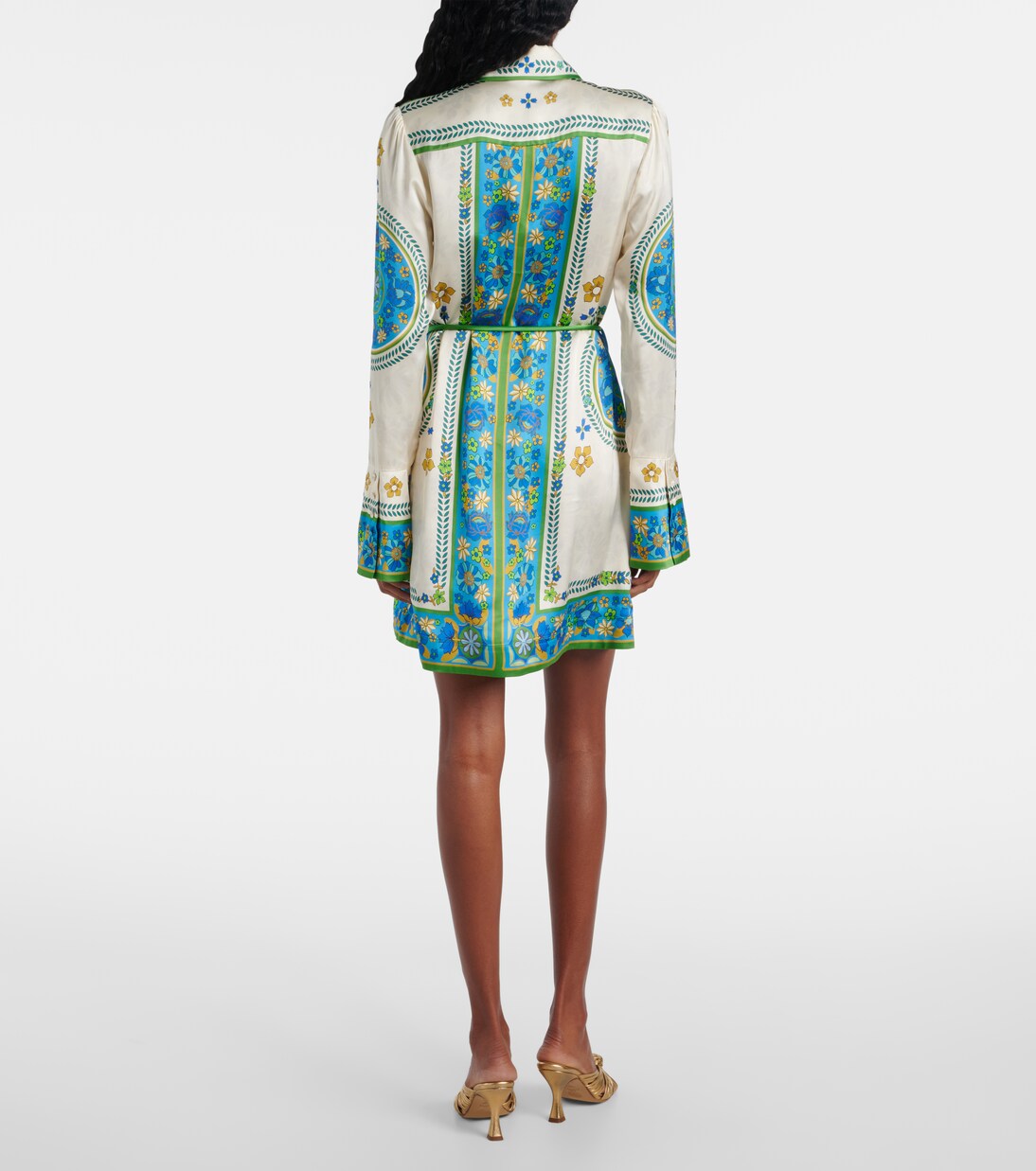 Vivianna printed shirt dress | Alémais