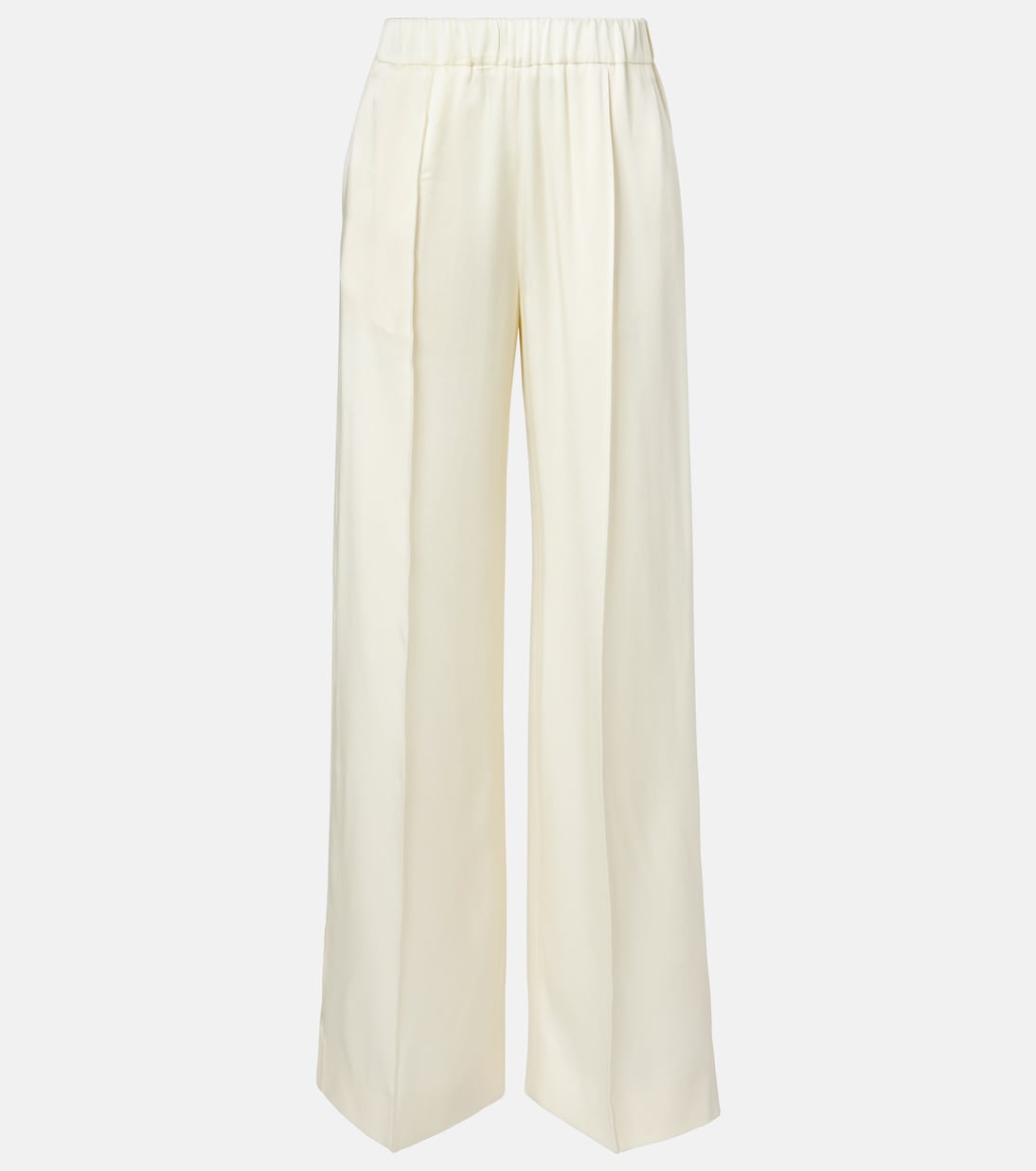 Pantalon ample en satin | Jil Sander