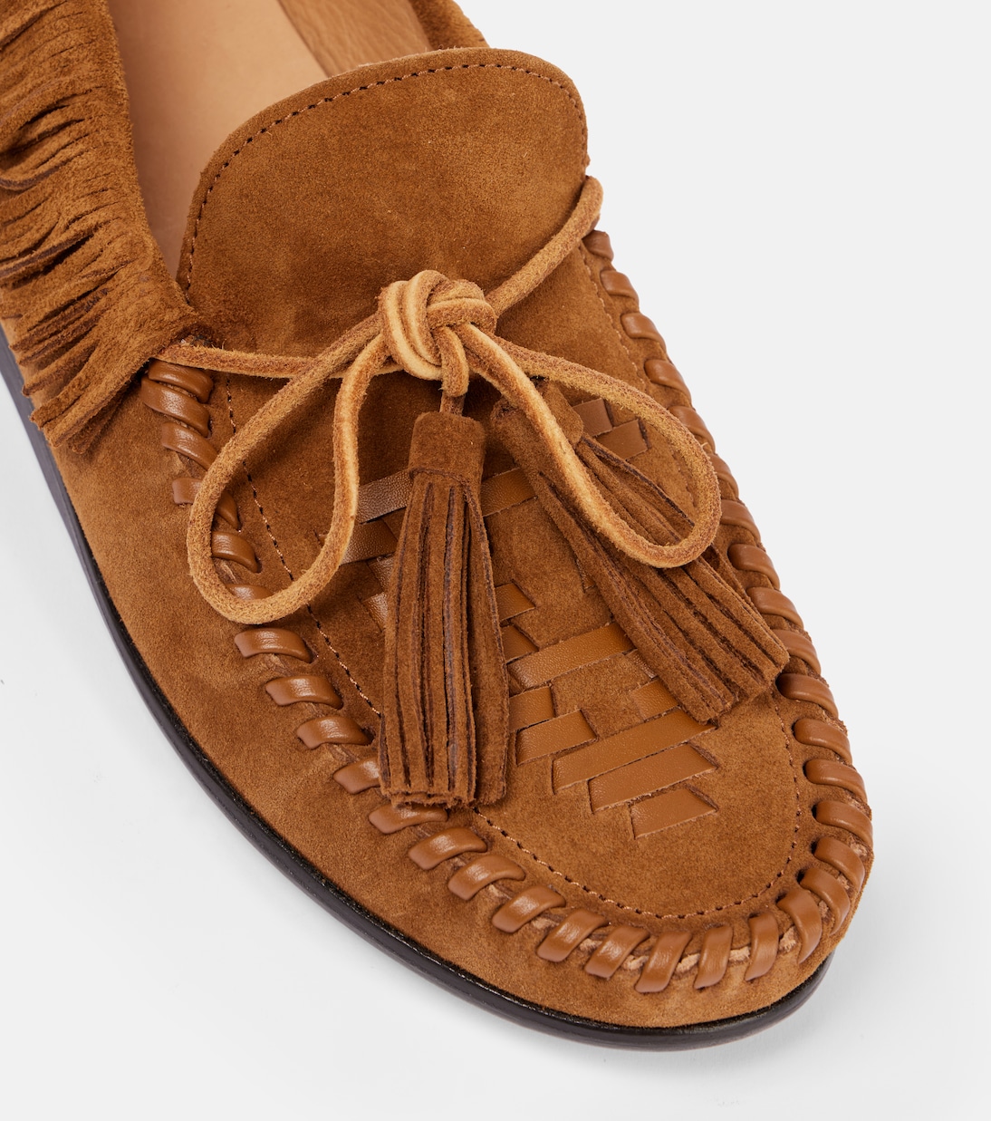 Fitza fringed suede loafers | Isabel Marant