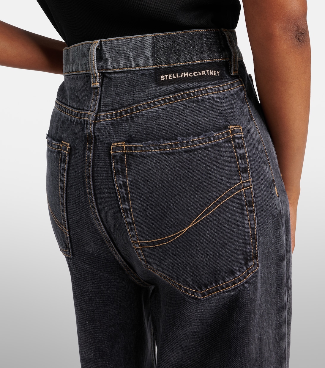 High-Rise Wide-Leg Jeans | Stella McCartney