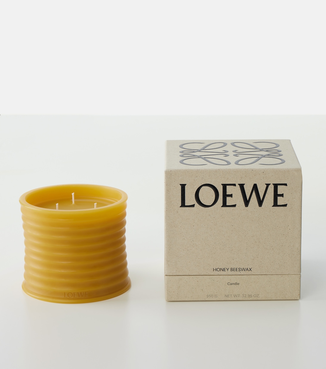 Duftkerze Beeswax Honey Medium | Loewe Home Scents