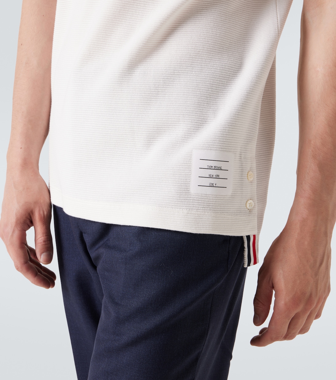 Cotton jersey T-shirt | Thom Browne