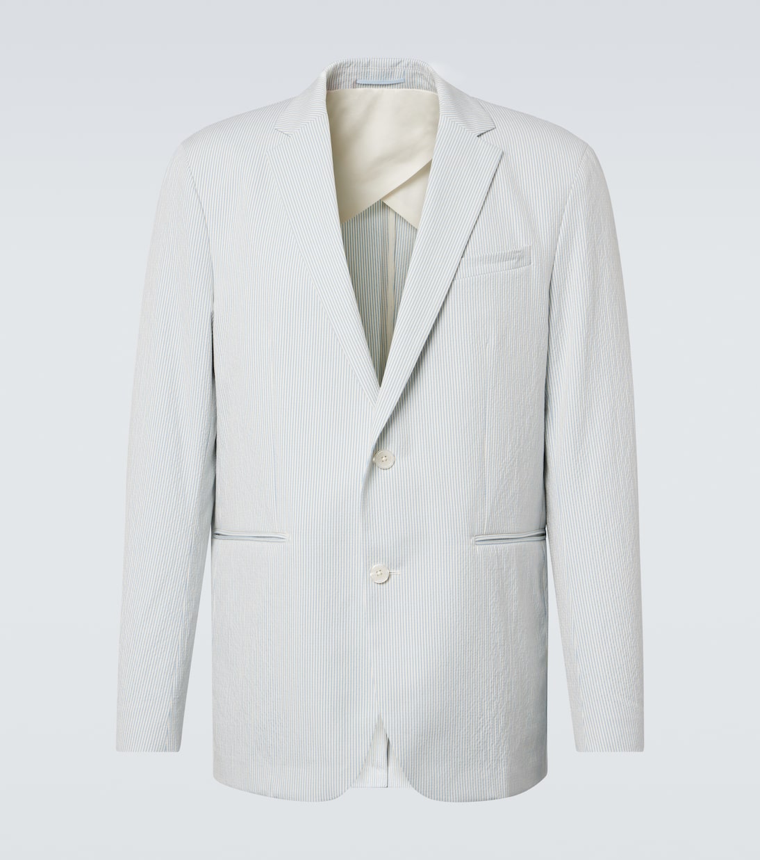 Garret cotton-blend seersucker blazer | Orlebar Brown