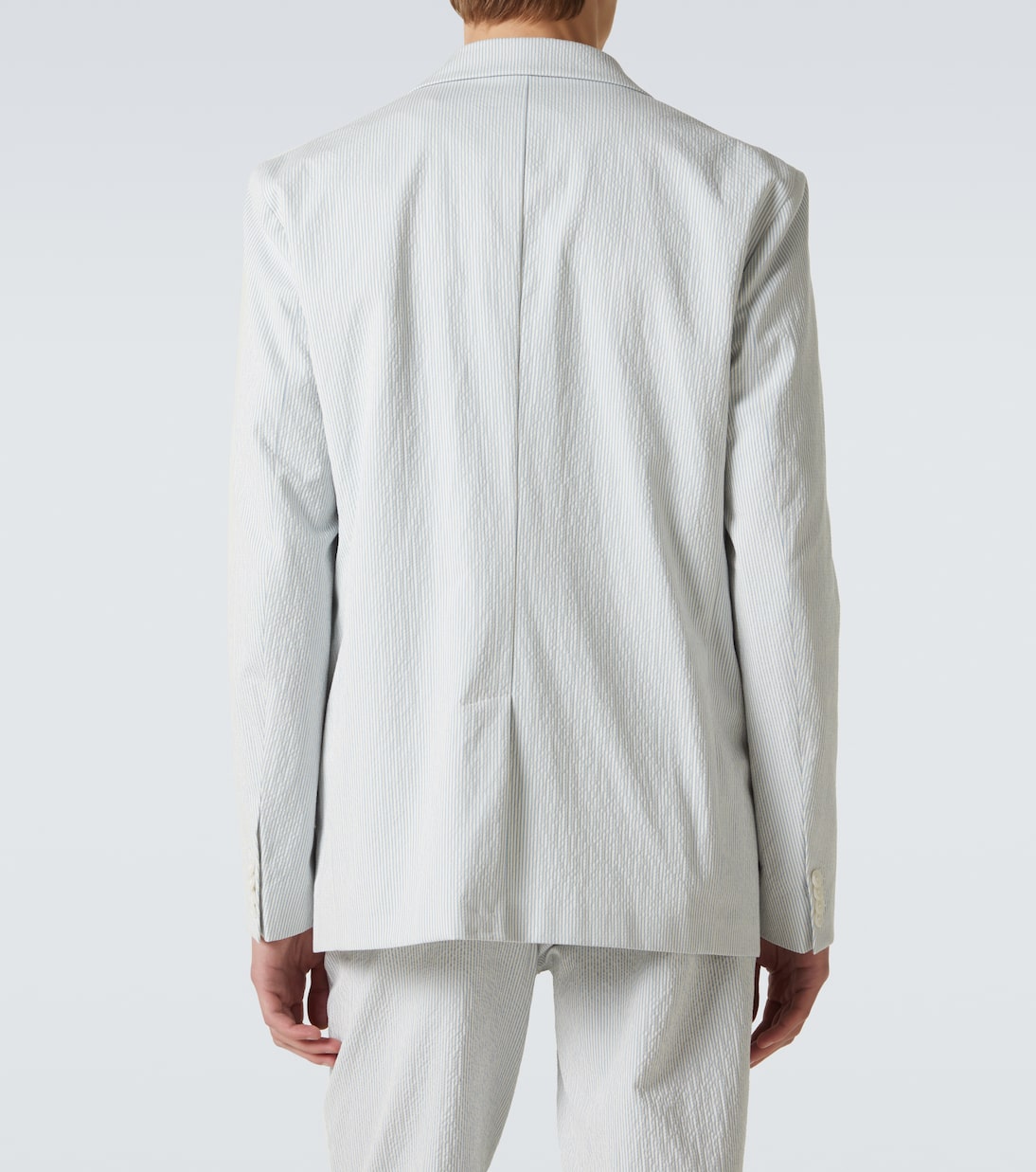 Garret cotton-blend seersucker blazer | Orlebar Brown