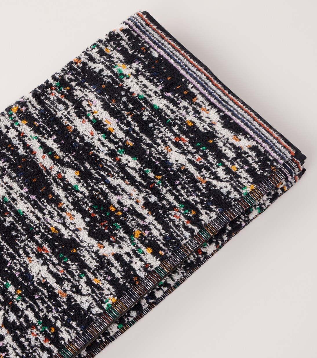Twist space-dyed cotton terry beach towel | Missoni