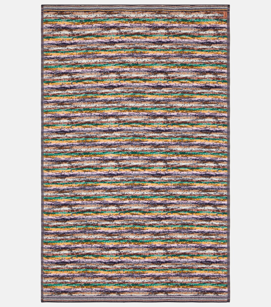 Twist space-dyed cotton terry beach towel | Missoni