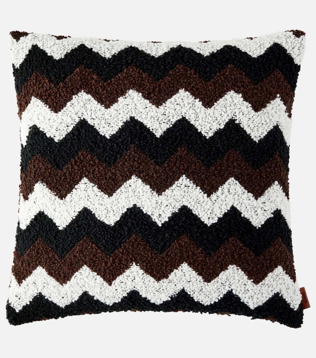 Cuscino Riccio a zig-zag in bouclé | Missoni
