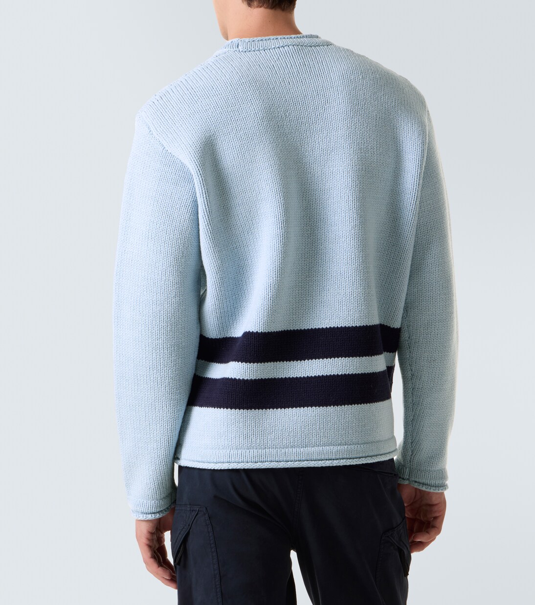 Marina jacquard virgin wool sweater | Stone Island