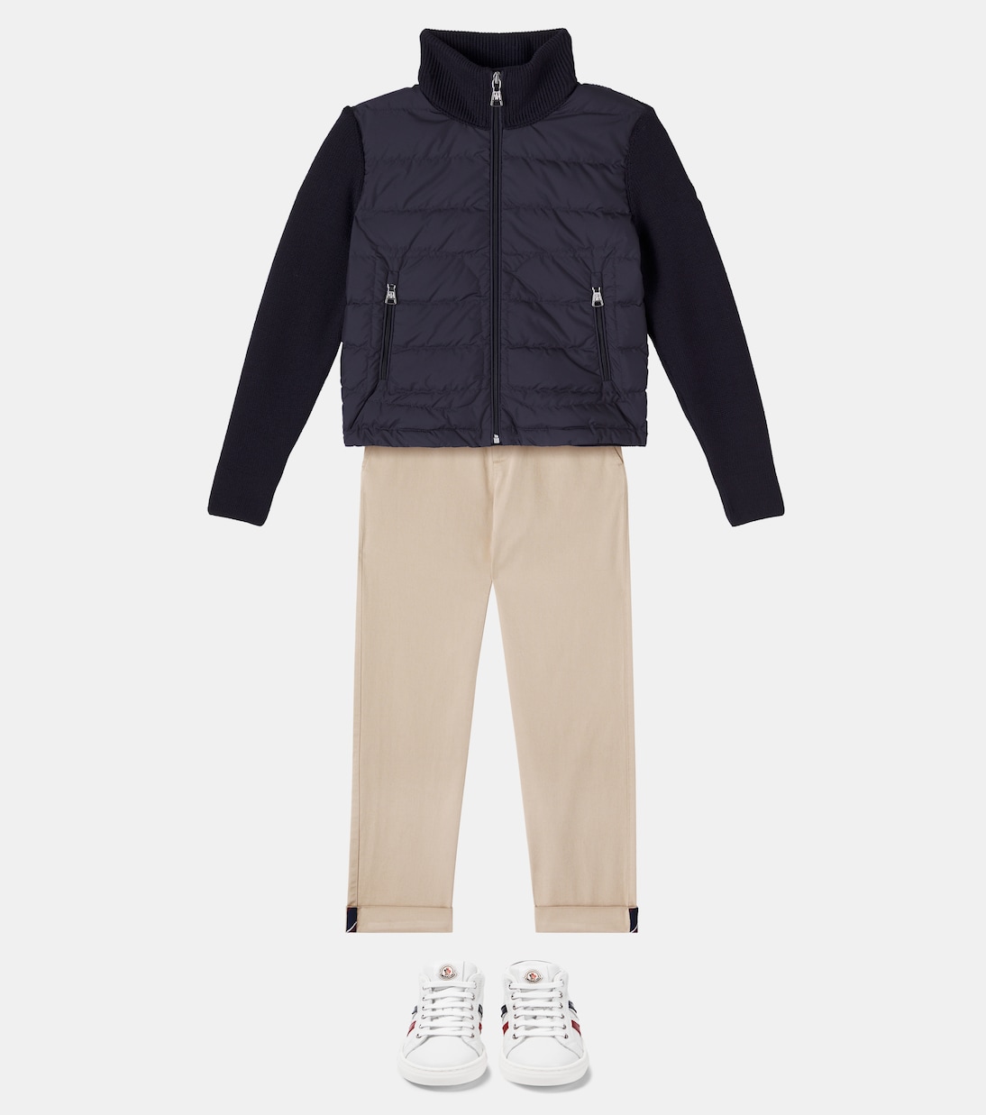 Down-paneled jacket | Moncler Enfant