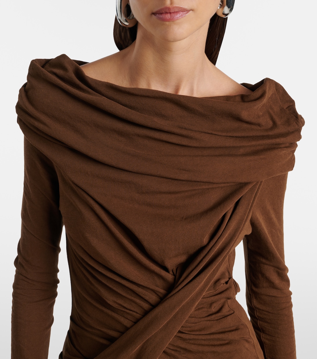 Off-Shoulder-Top aus Jersey  | Entire Studios