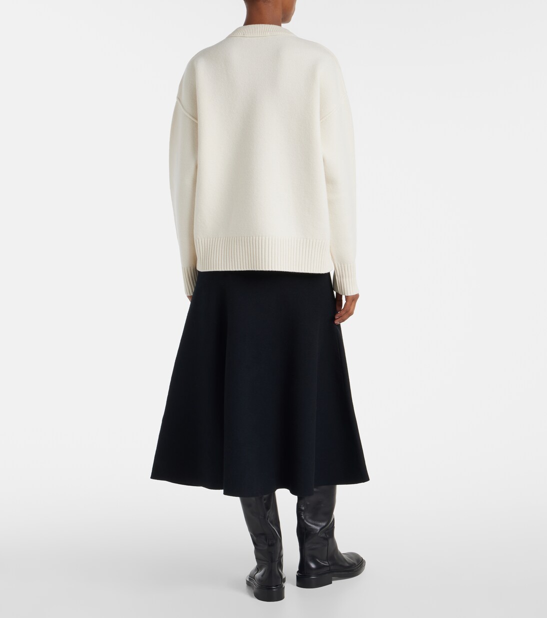 Ami de Cœur virgin wool sweater | Ami Paris