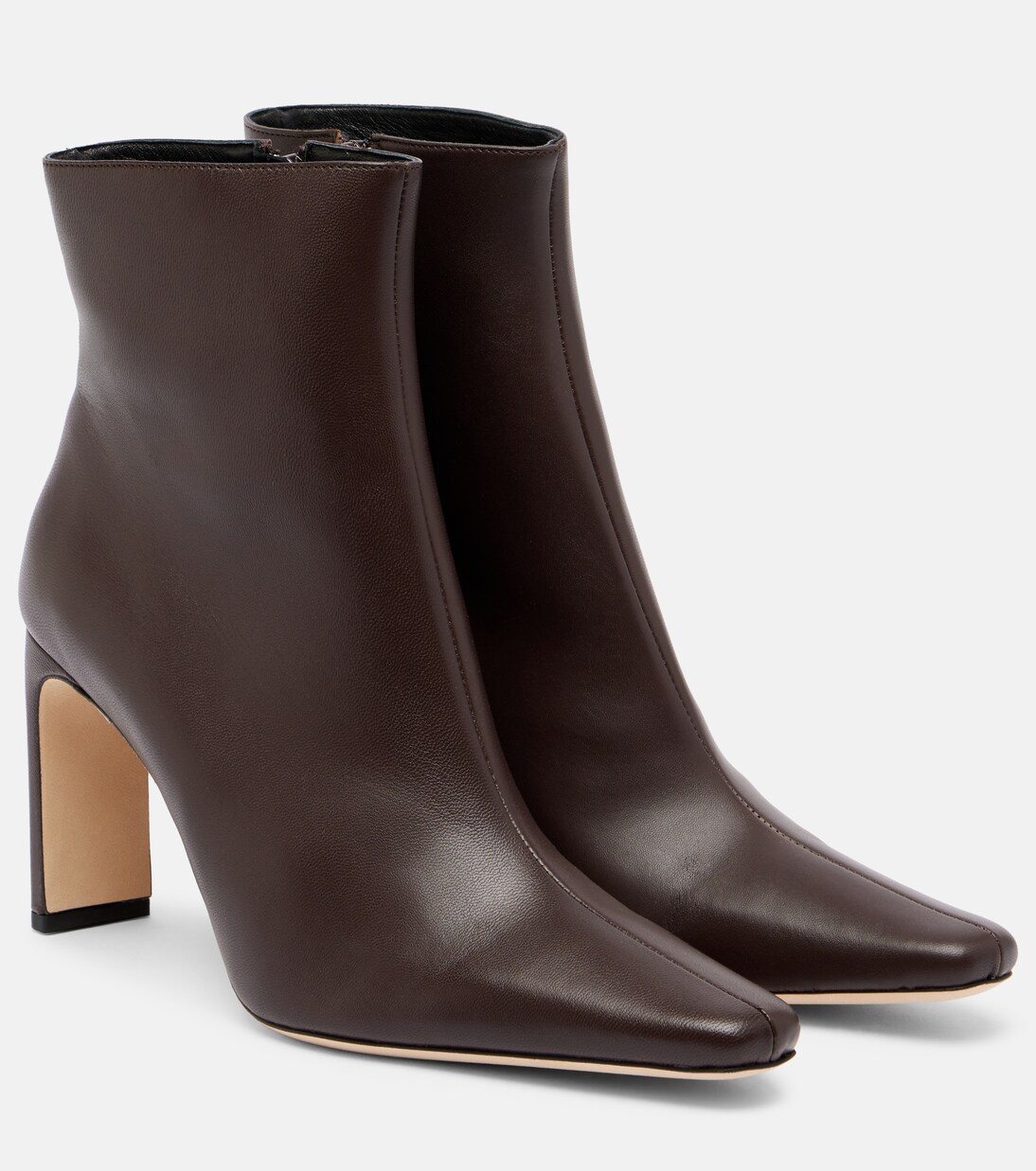 Wally 90 leather ankle boots | Staud