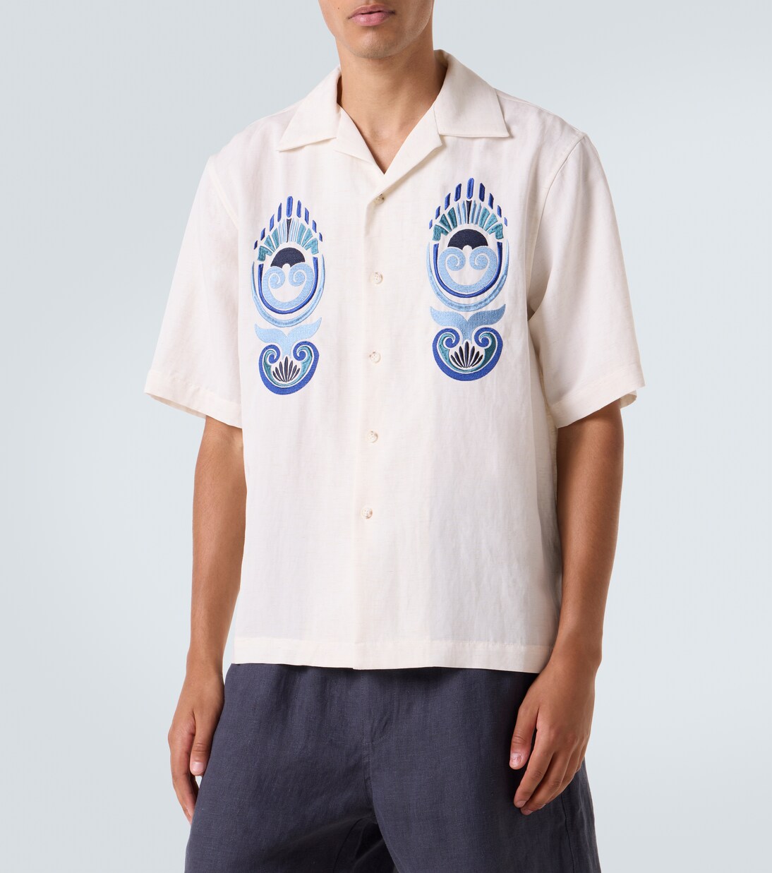 Embroidered shirt | Commas