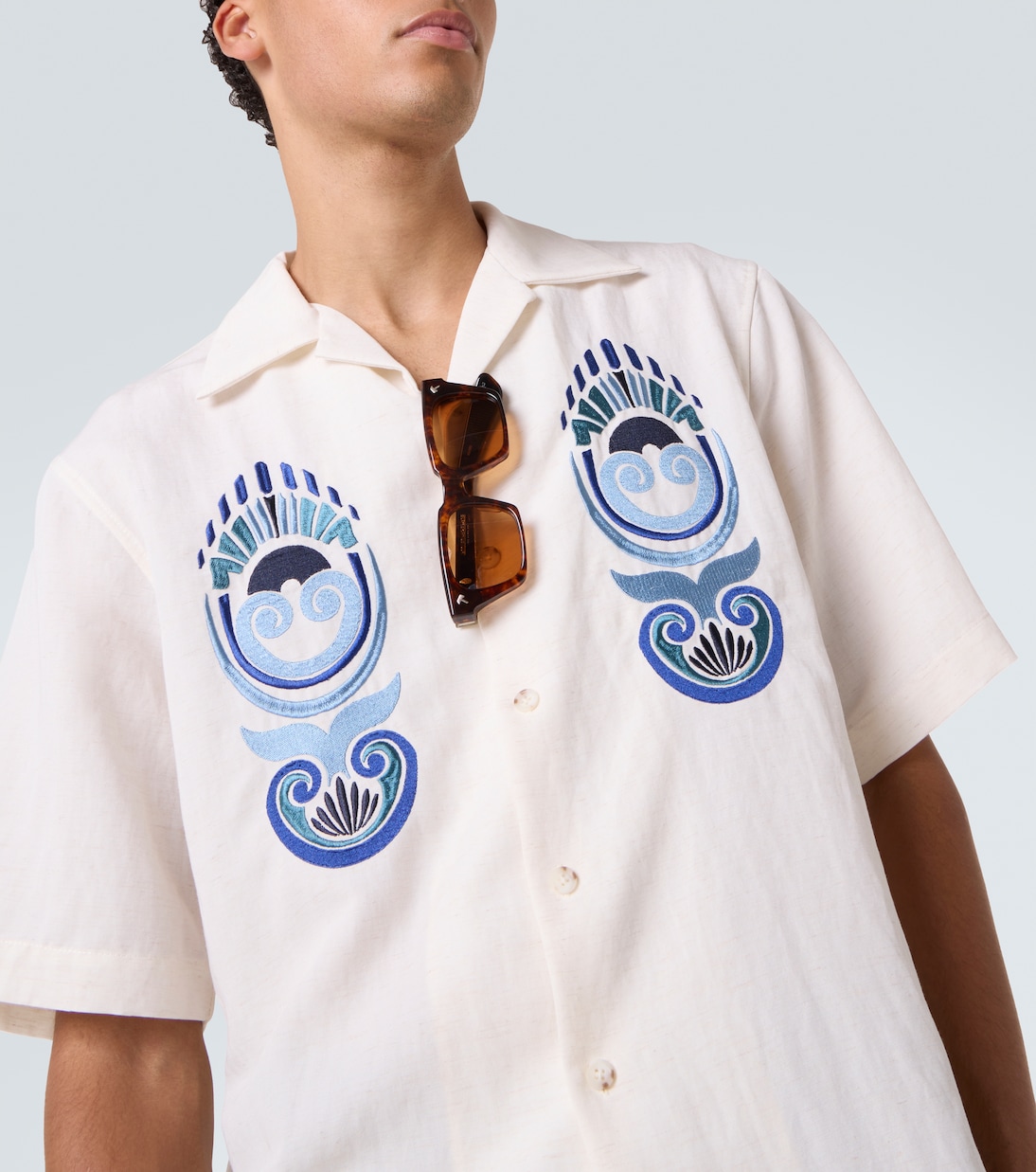 Embroidered shirt | Commas