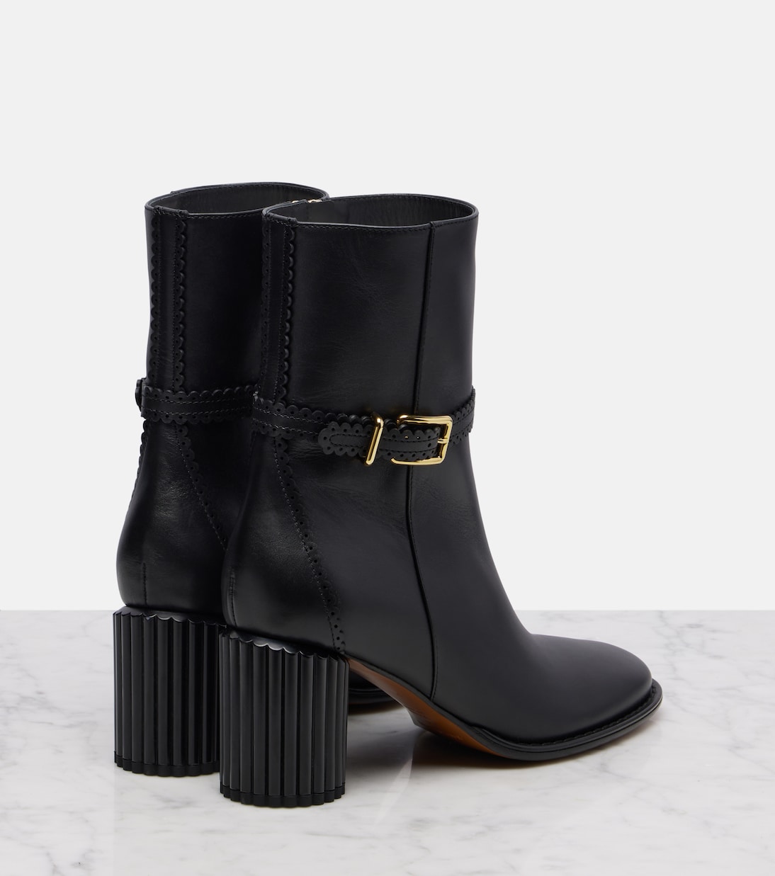 Ankle Boots Eddie 70 aus Leder | Zimmermann