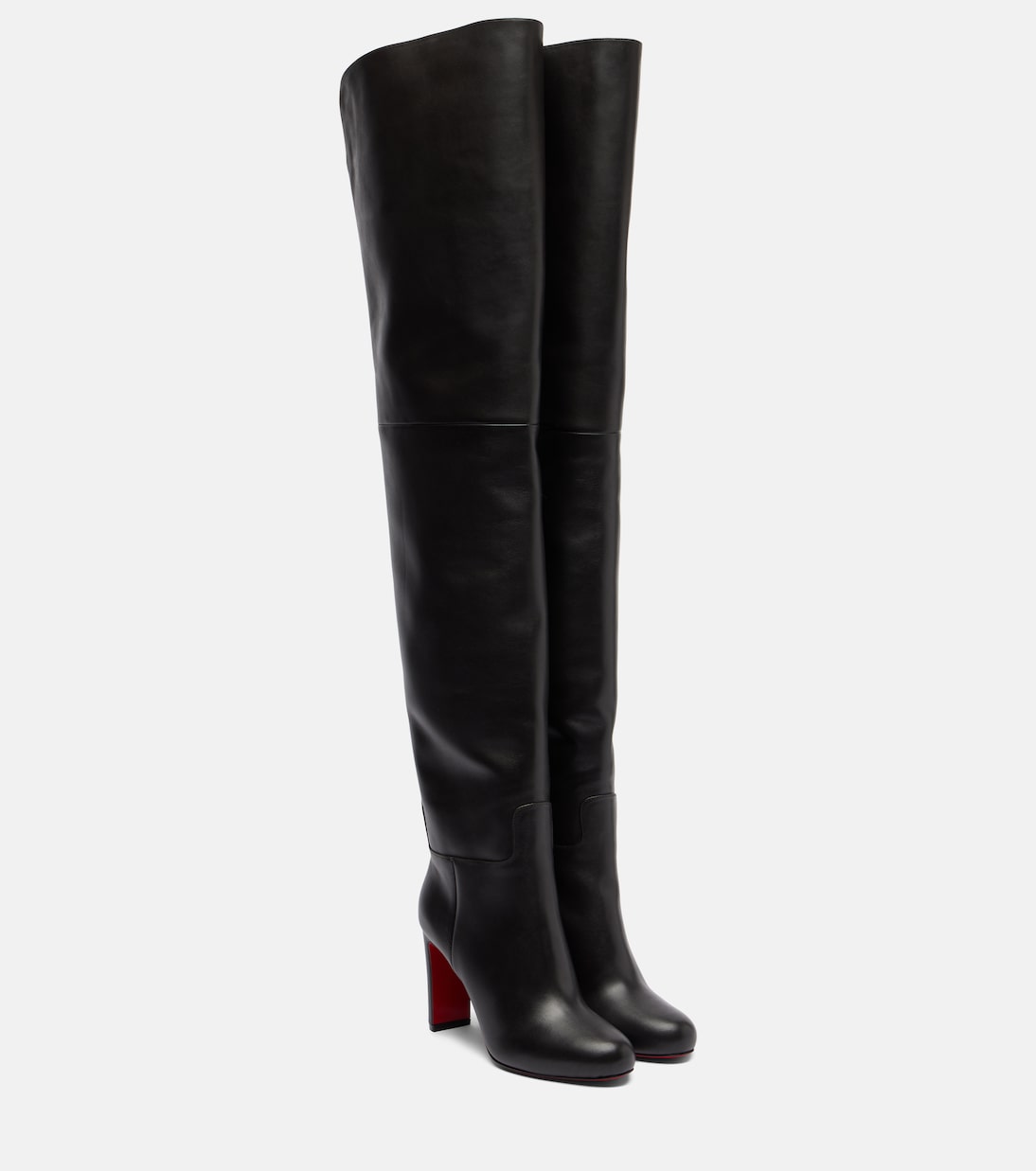Overknee-Stiefel Loo 85 aus Leder | Christian Louboutin