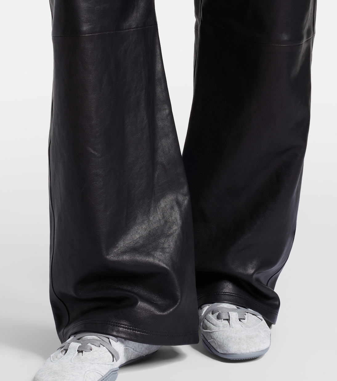 Pantalon ample en cuir | Acne Studios