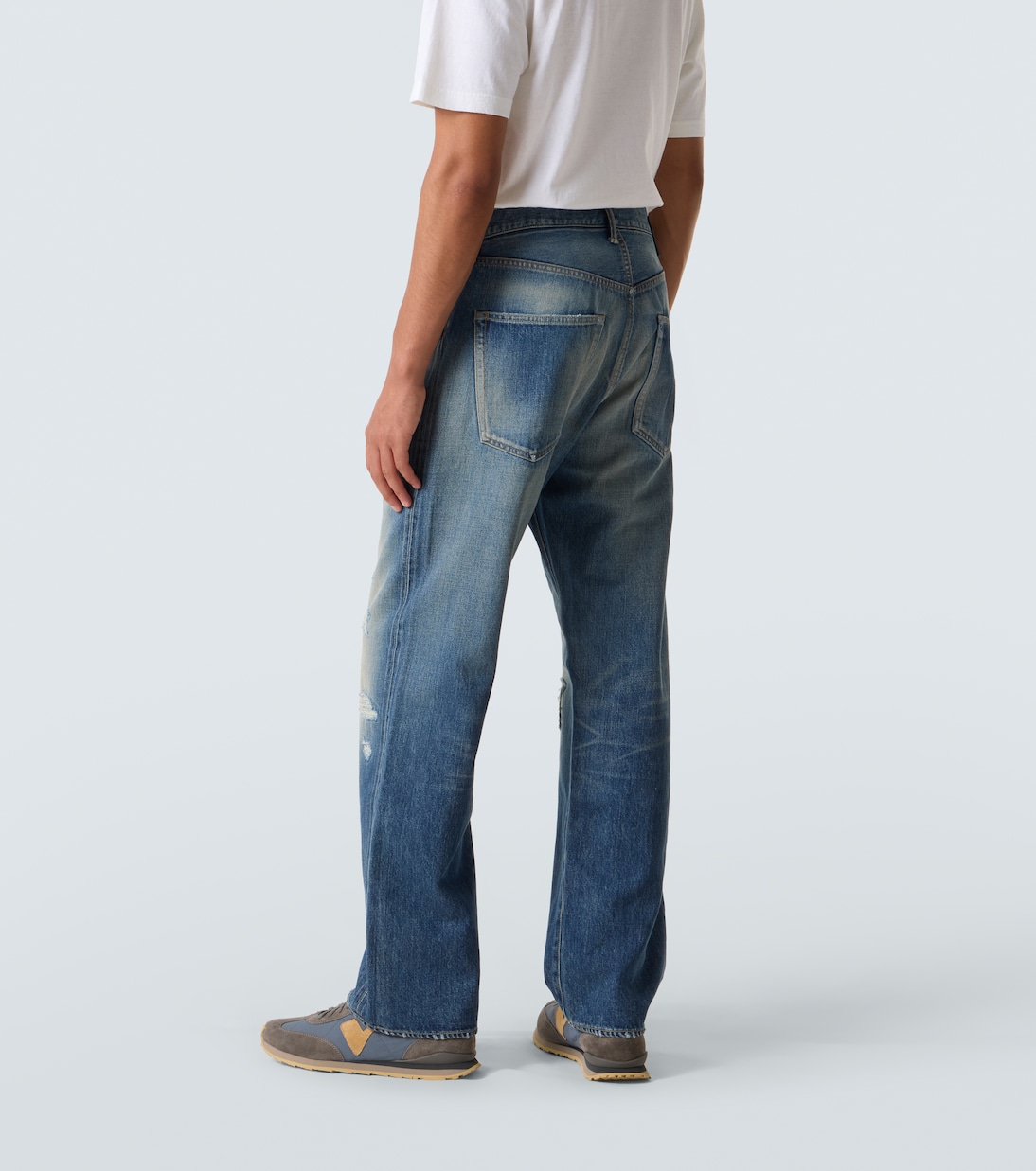 Distressed Straight Jeans Social Sculpture 01 | Visvim