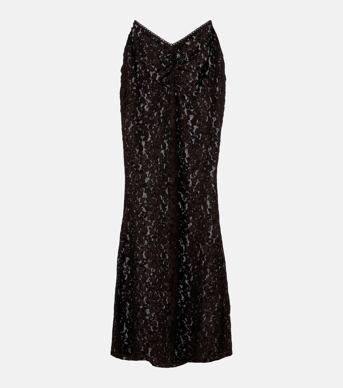 Daisy floral lace maxi skirt | Bananhot