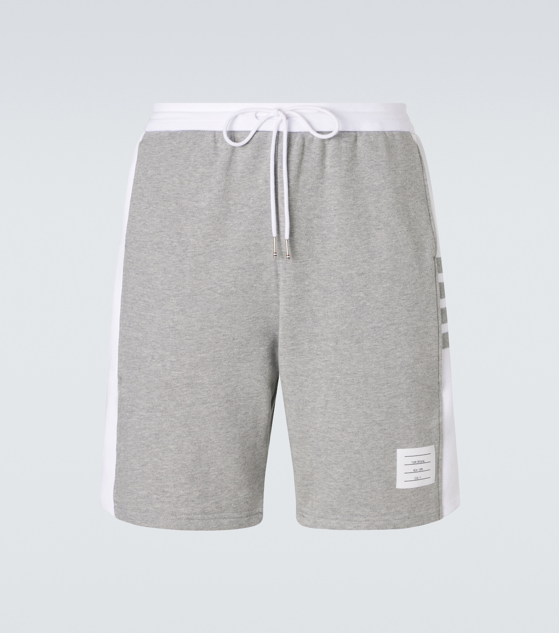 4-Bar cotton jersey shorts | Thom Browne