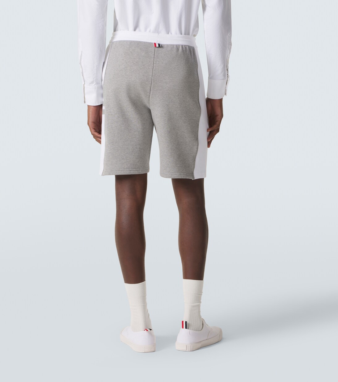4-Bar cotton jersey shorts | Thom Browne