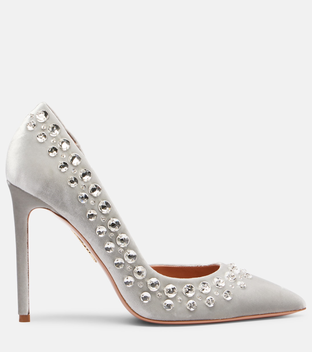 Escarpins Cosmic Love 105 en velours à ornements | Aquazzura