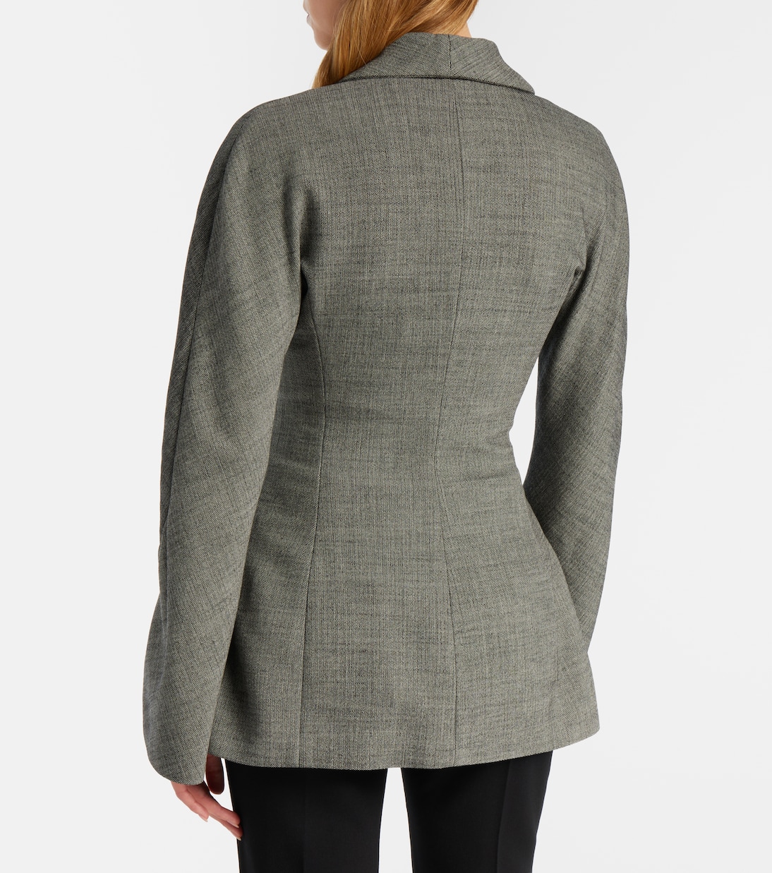 Draped wool-blend blazer | Magda Butrym