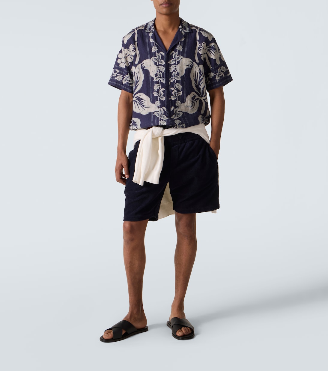Trevone cotton terry shorts | Orlebar Brown
