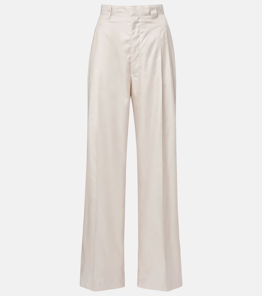 Twill wide-leg pants | Phoebe Philo