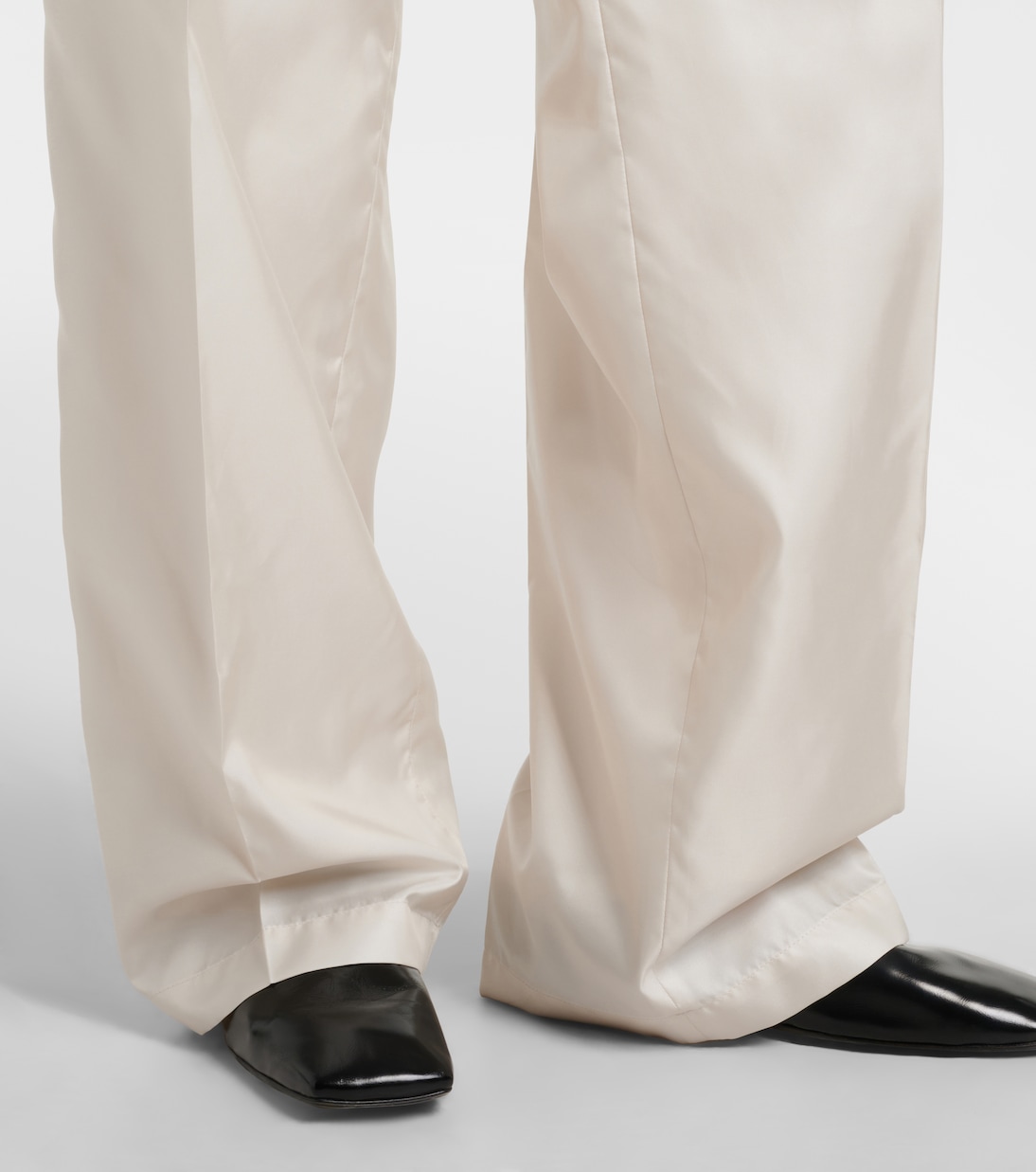 Twill wide-leg pants | Phoebe Philo