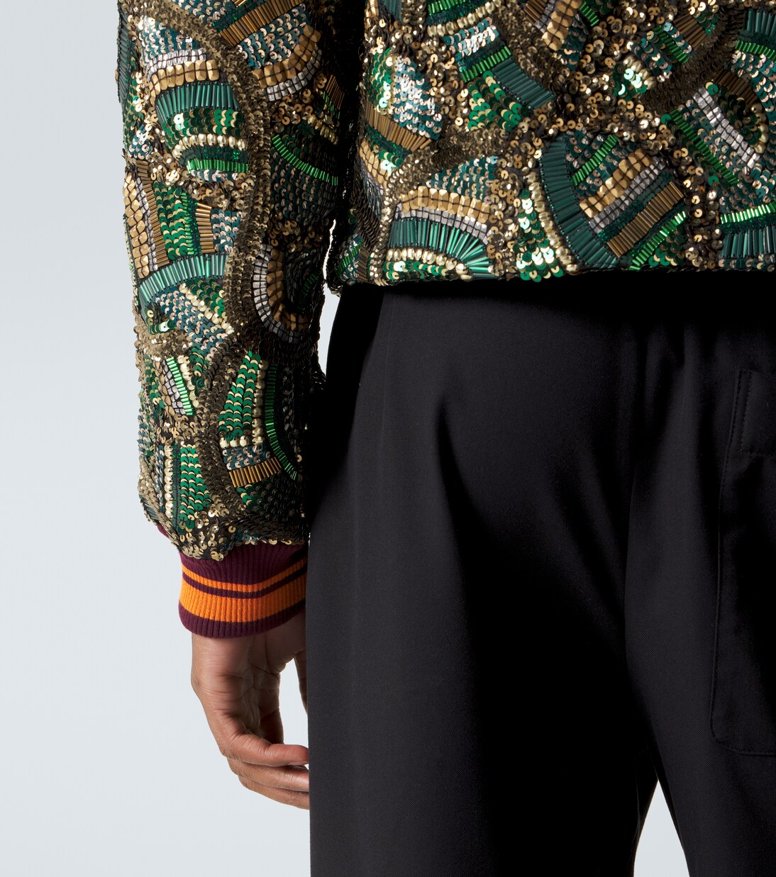 Embellished bomber jacket | Dries Van Noten