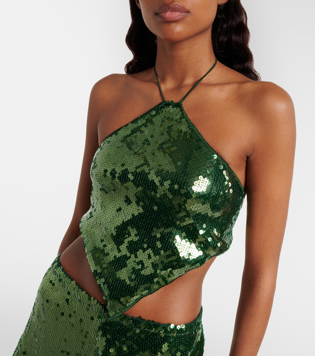 Cropped-Top Marylin mit Pailletten | Oséree