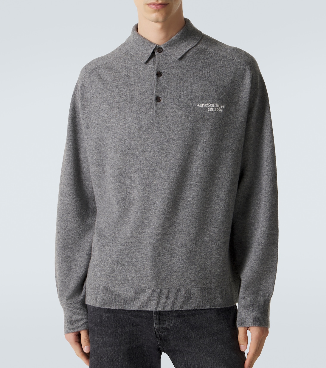 Wool polo sweater | Acne Studios