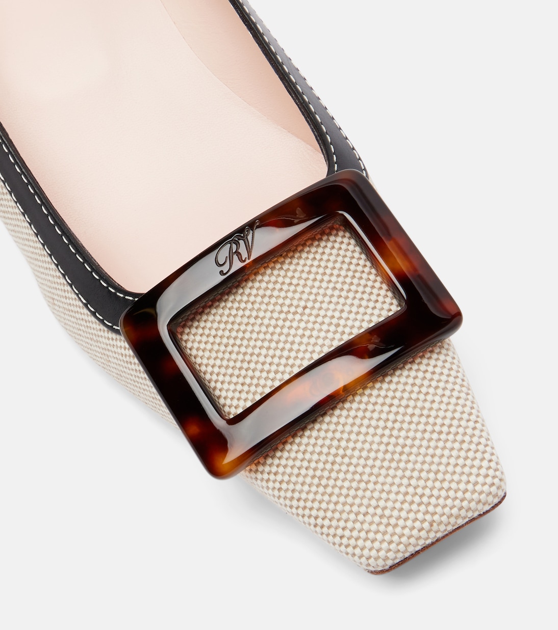 Belle Vivier 45 canvas pumps | Roger Vivier