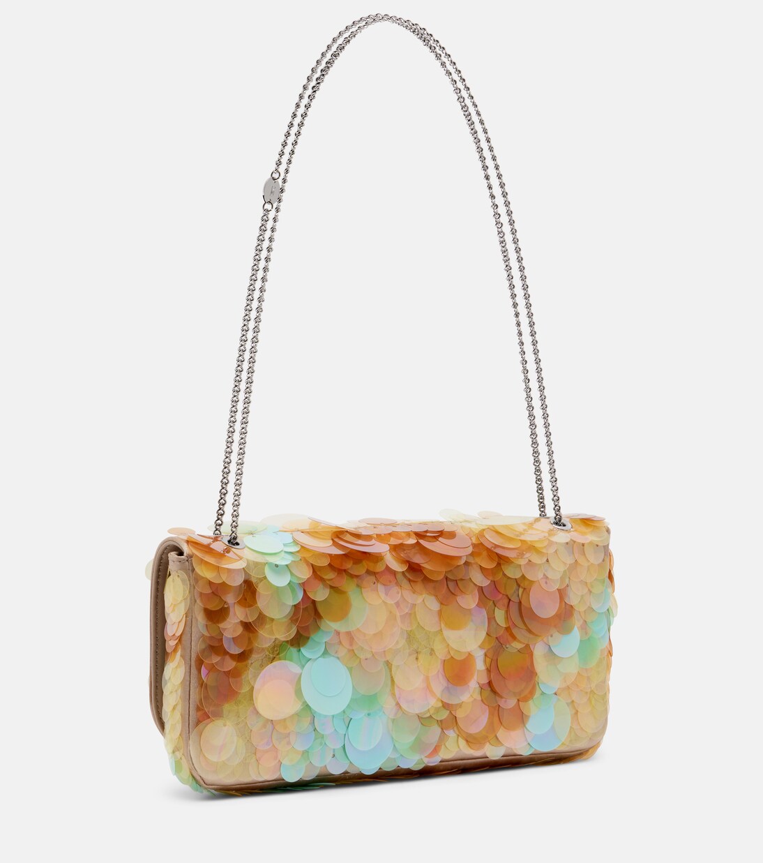 Sparkle sequined shoulder bag | Rabanne