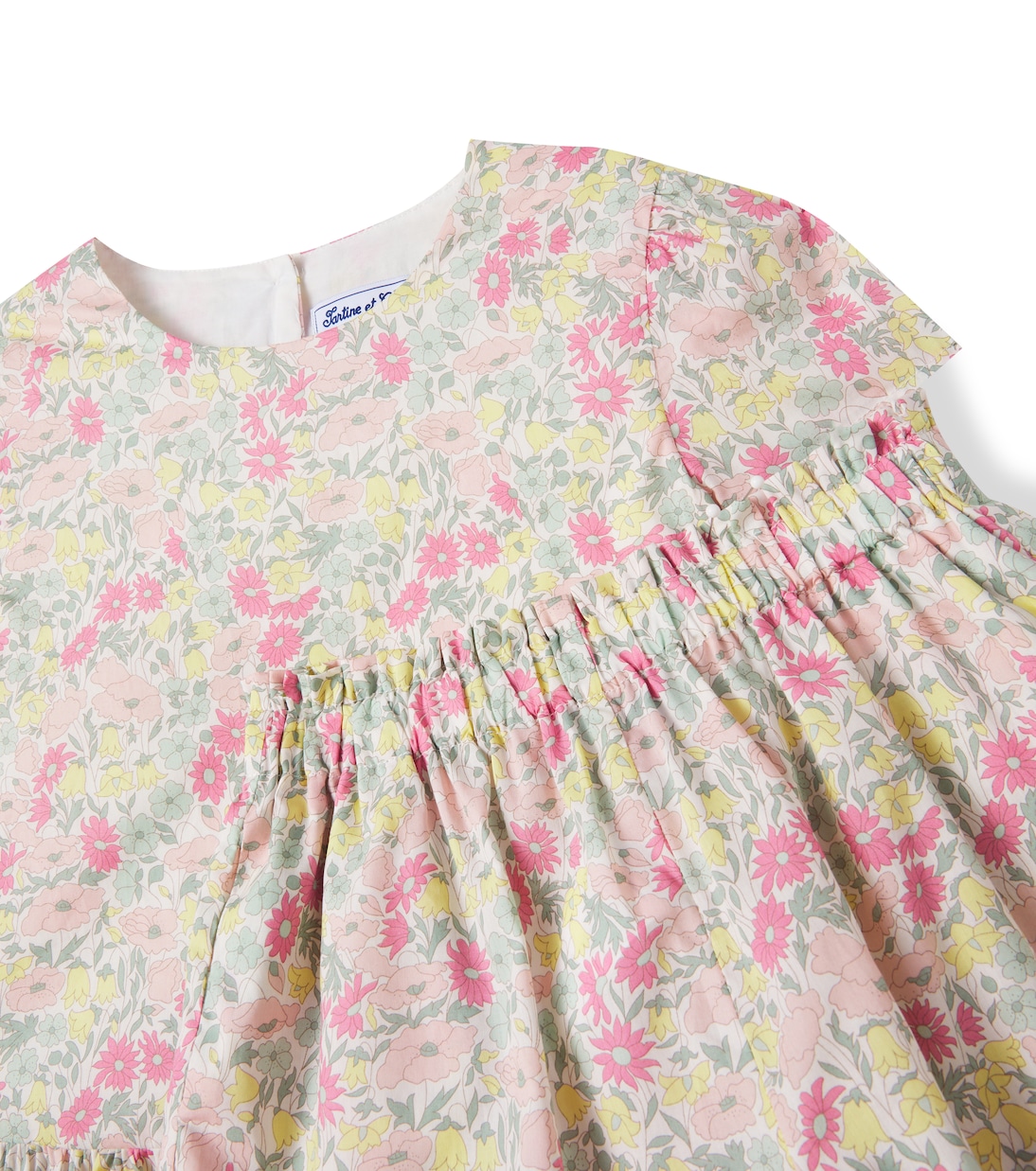 Floral cotton top and shorts set | Tartine et Chocolat