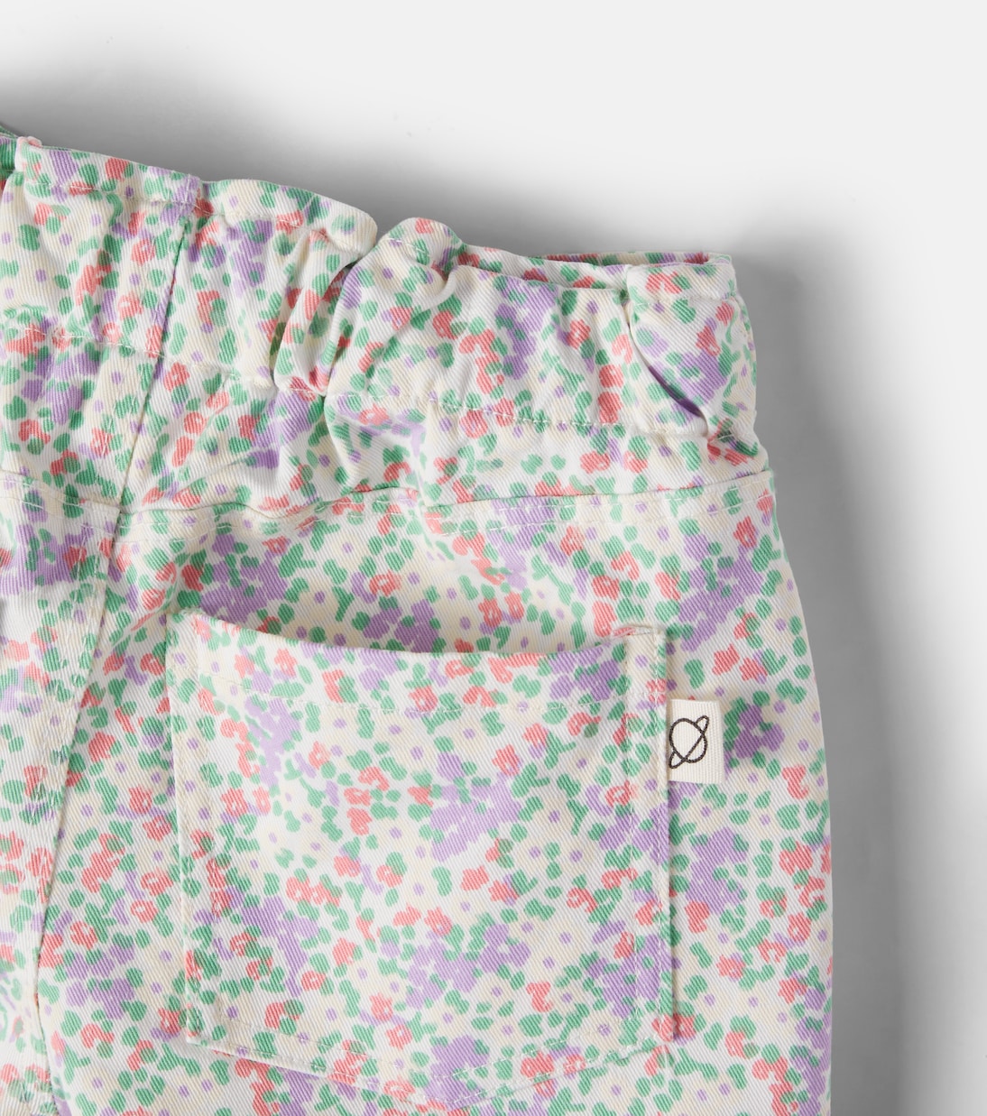 Baby Atenas floral twill pants | Cozmo