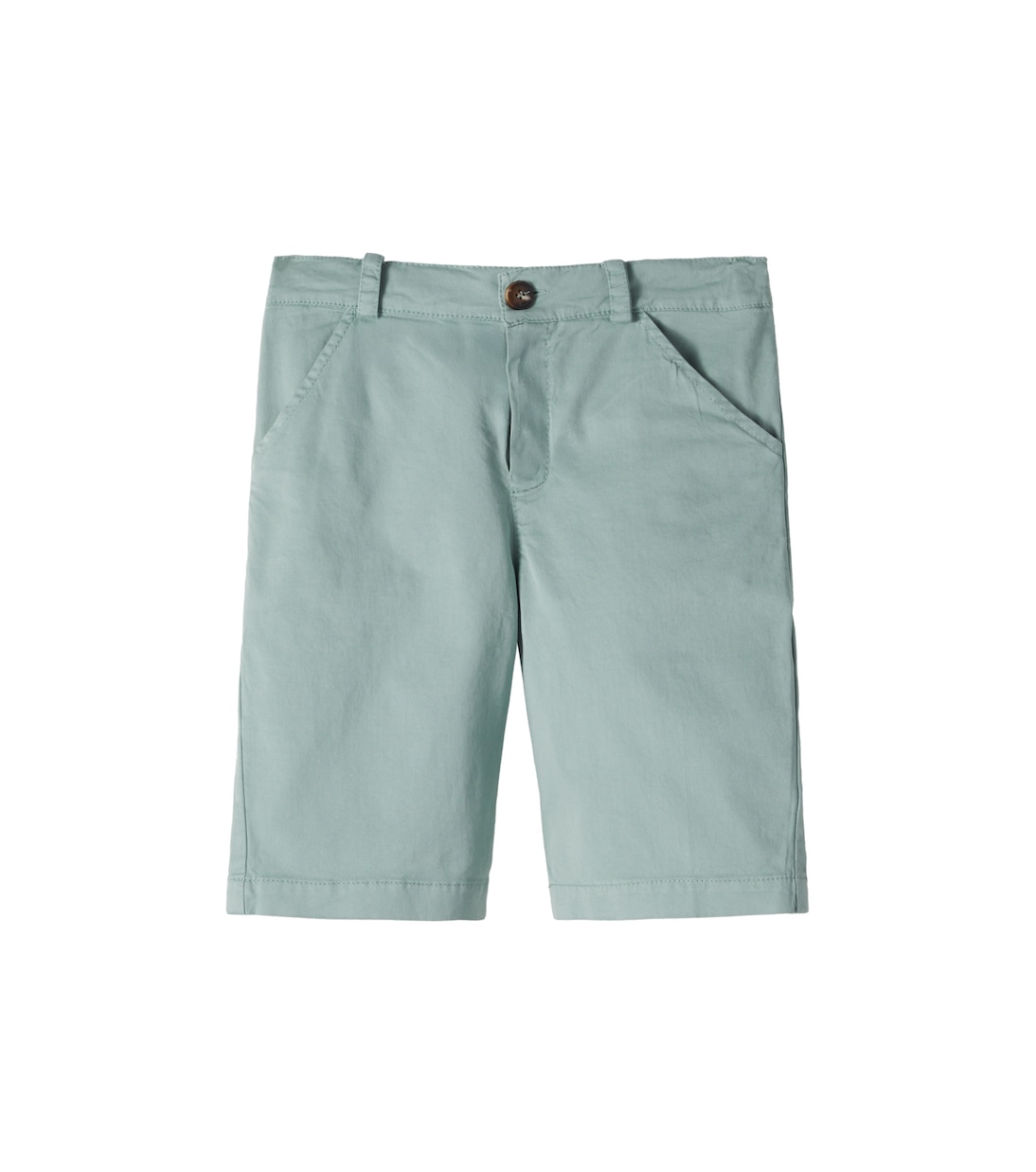 Bocusi cotton twill shorts | La Coqueta