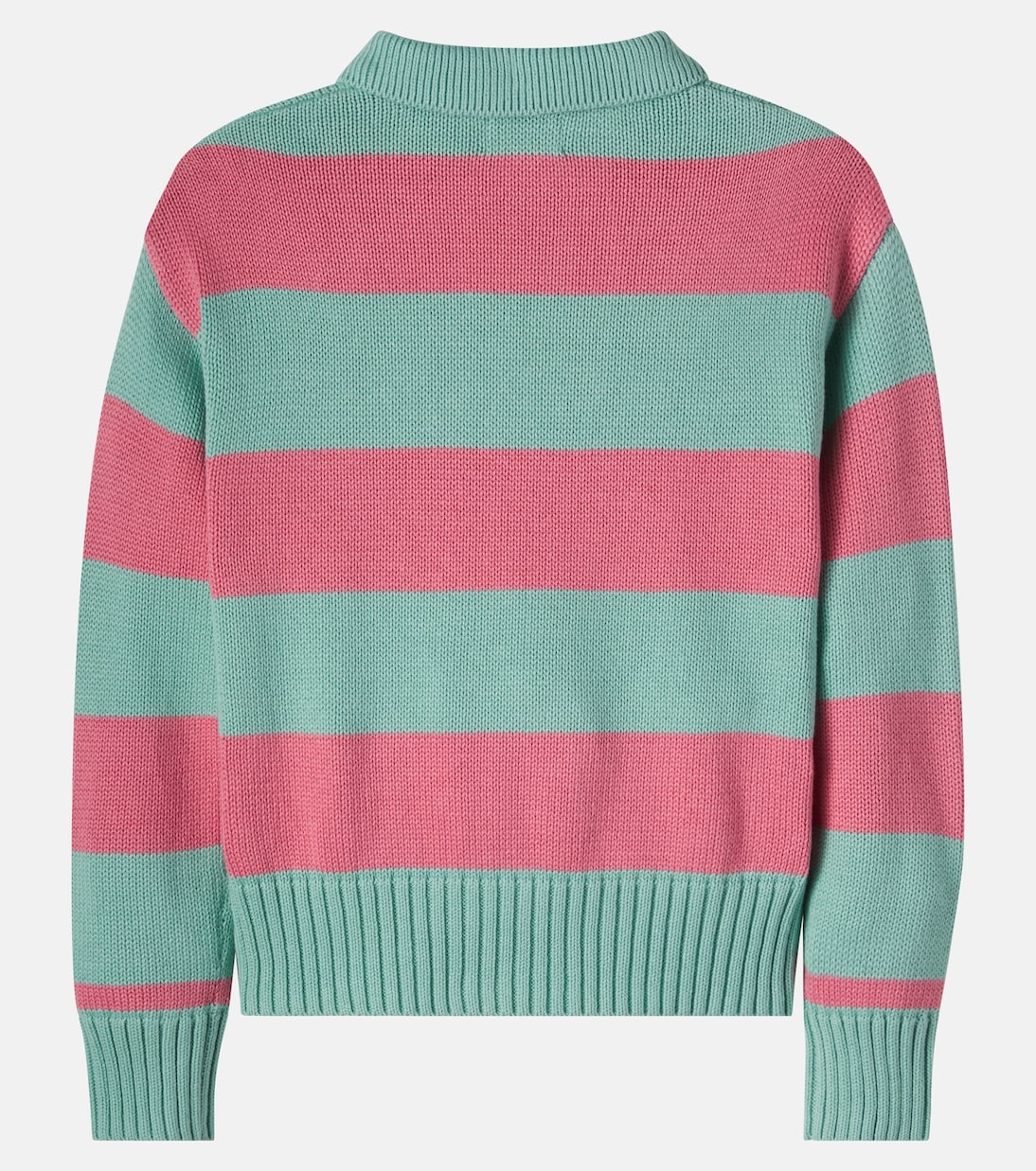 Striped cotton polo sweater | Polo Ralph Lauren Kids