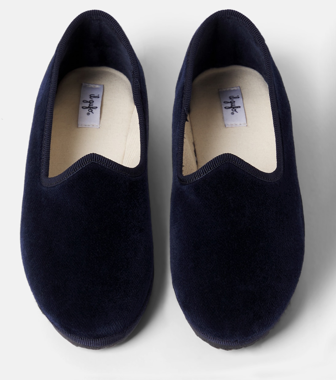 Slip-Ons aus Samt | Il Gufo