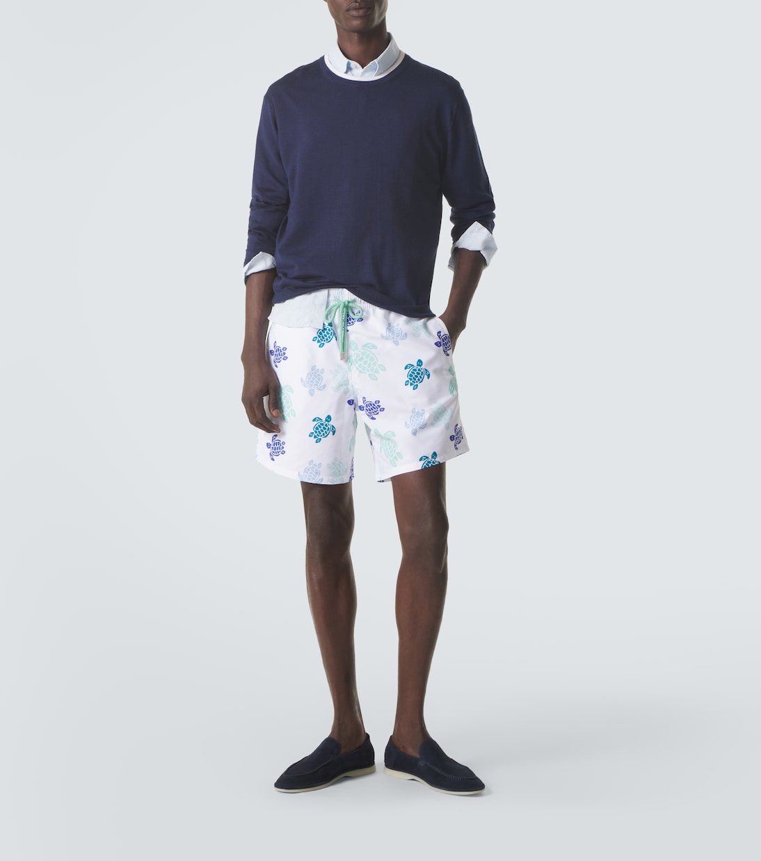 Loafers aus Veloursleder | Vilebrequin