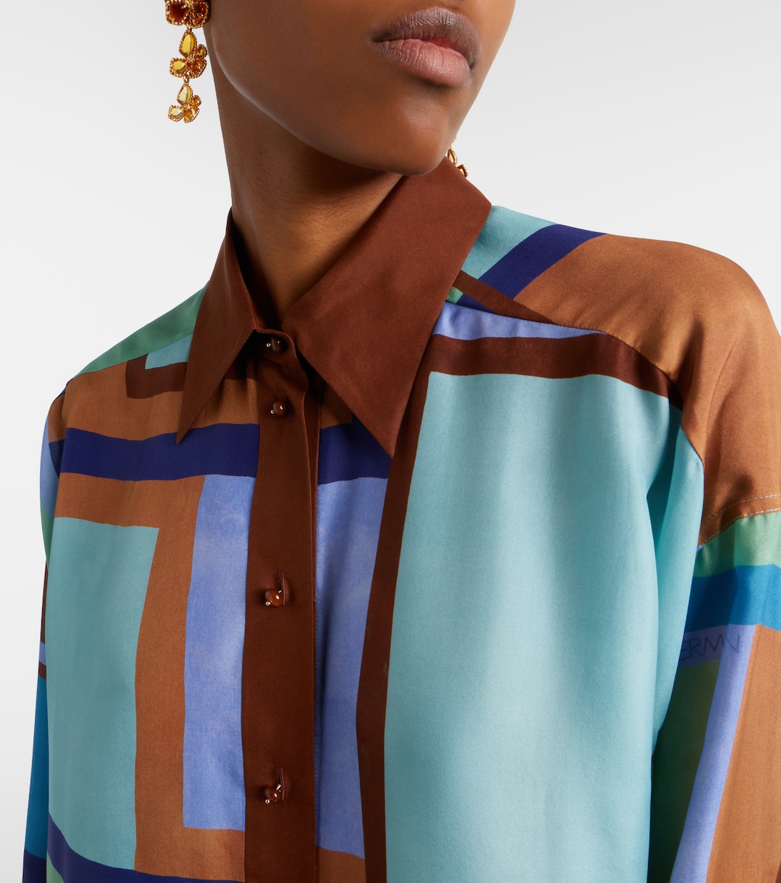 Hemd Como aus Seidensatin | Zimmermann