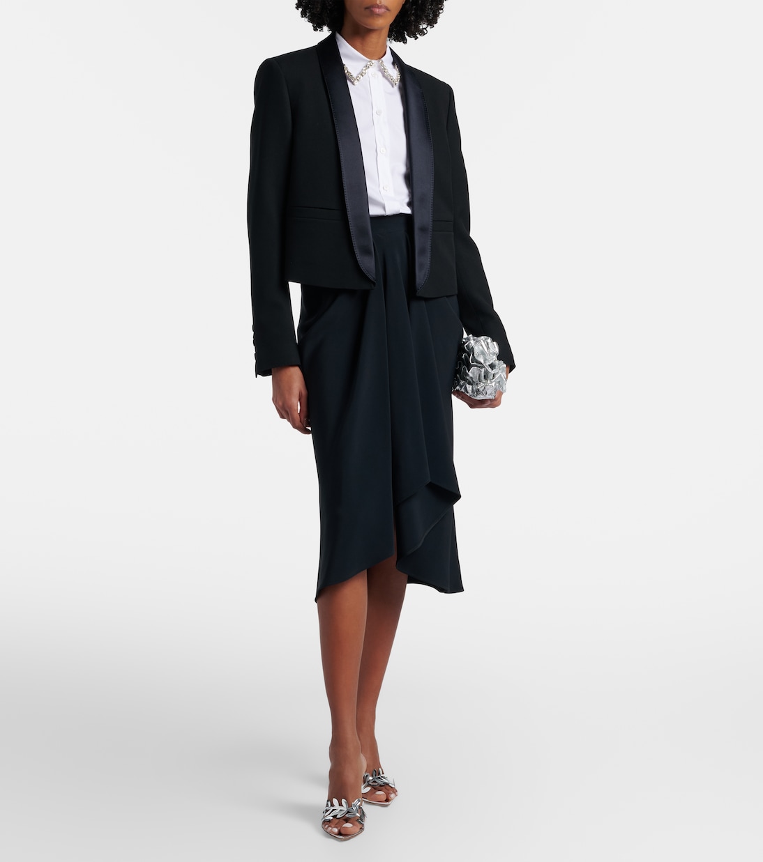 Flavia metallic leather mules | Gianvito Rossi