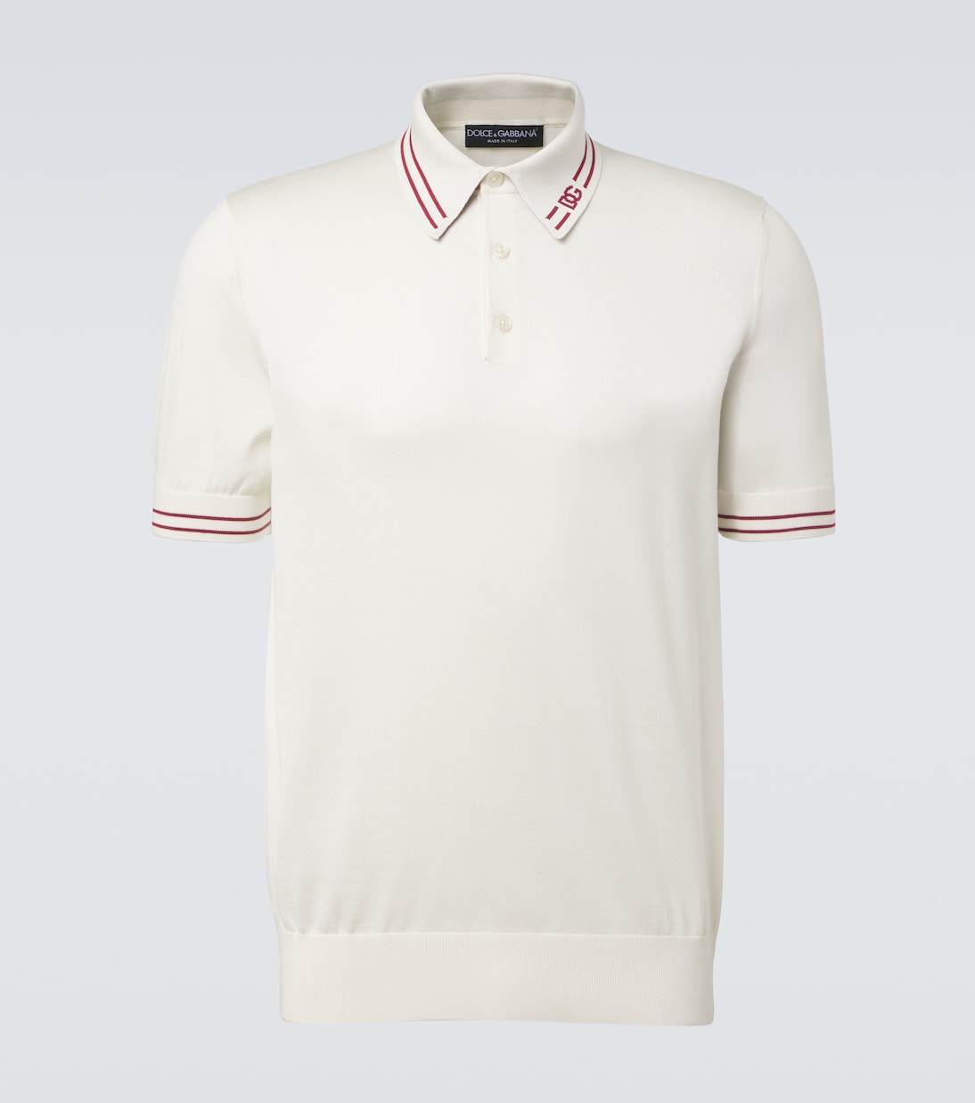 DG silk polo shirt | Dolce&Gabbana