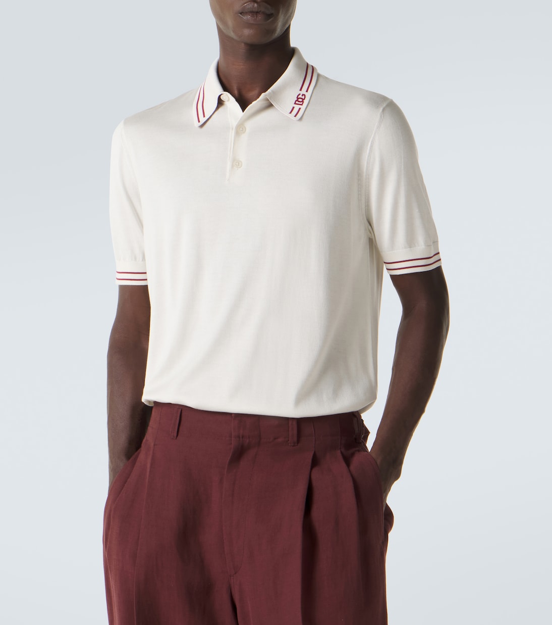 DG silk polo shirt | Dolce&Gabbana