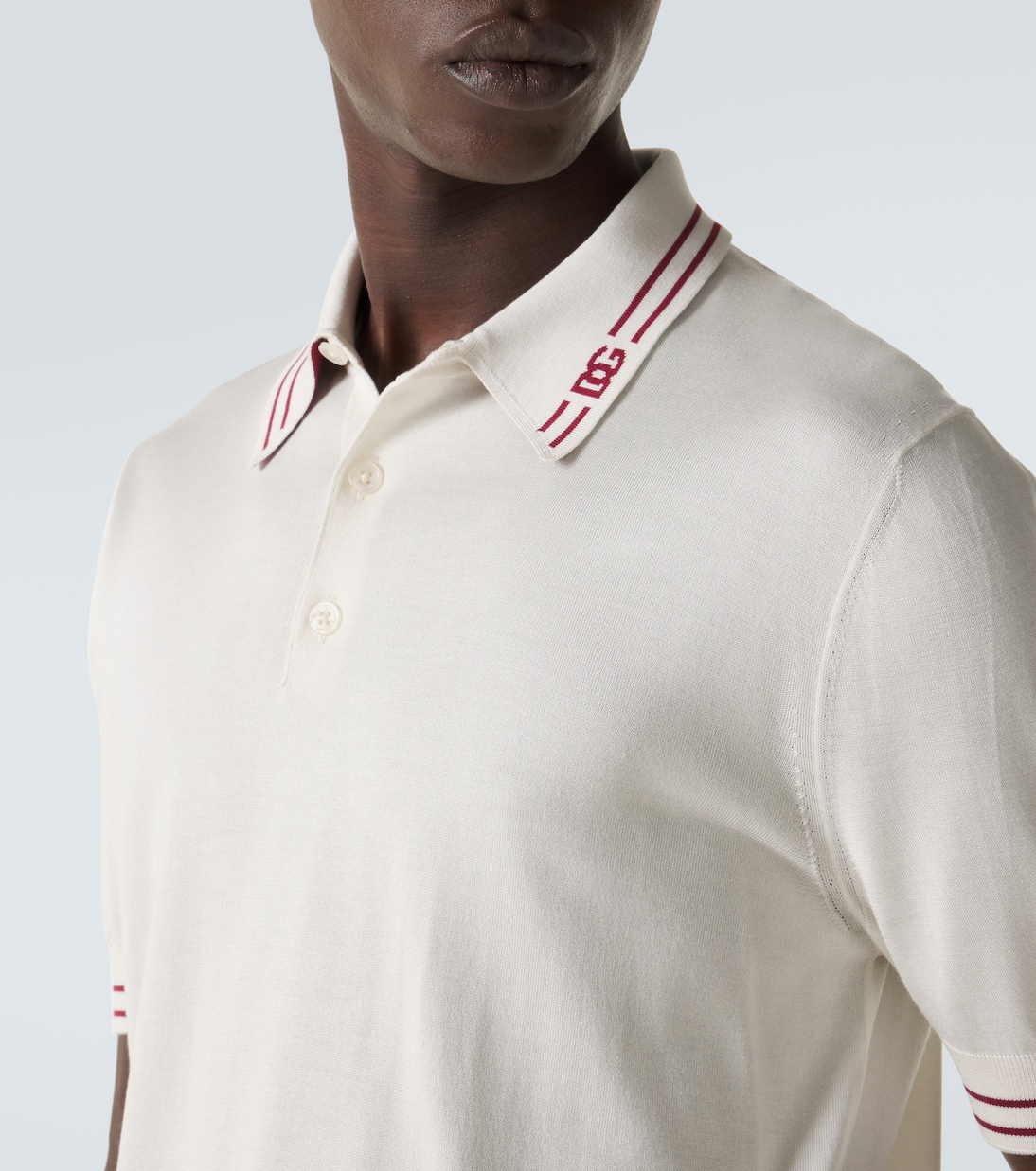 DG silk polo shirt | Dolce&Gabbana