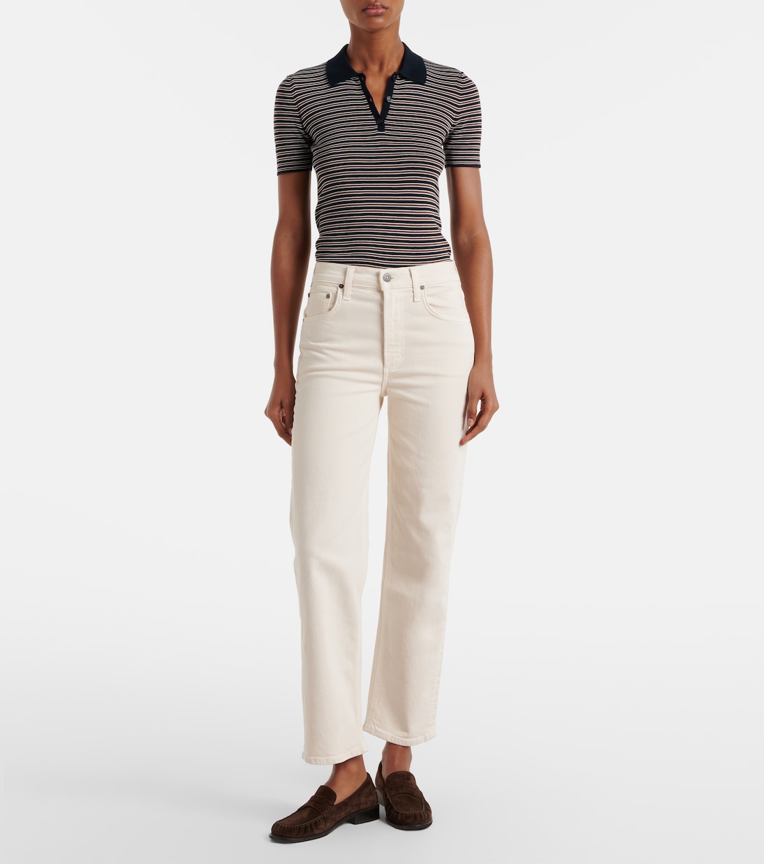 Jean straight Palma en coton en mélangé | Citizens of Humanity