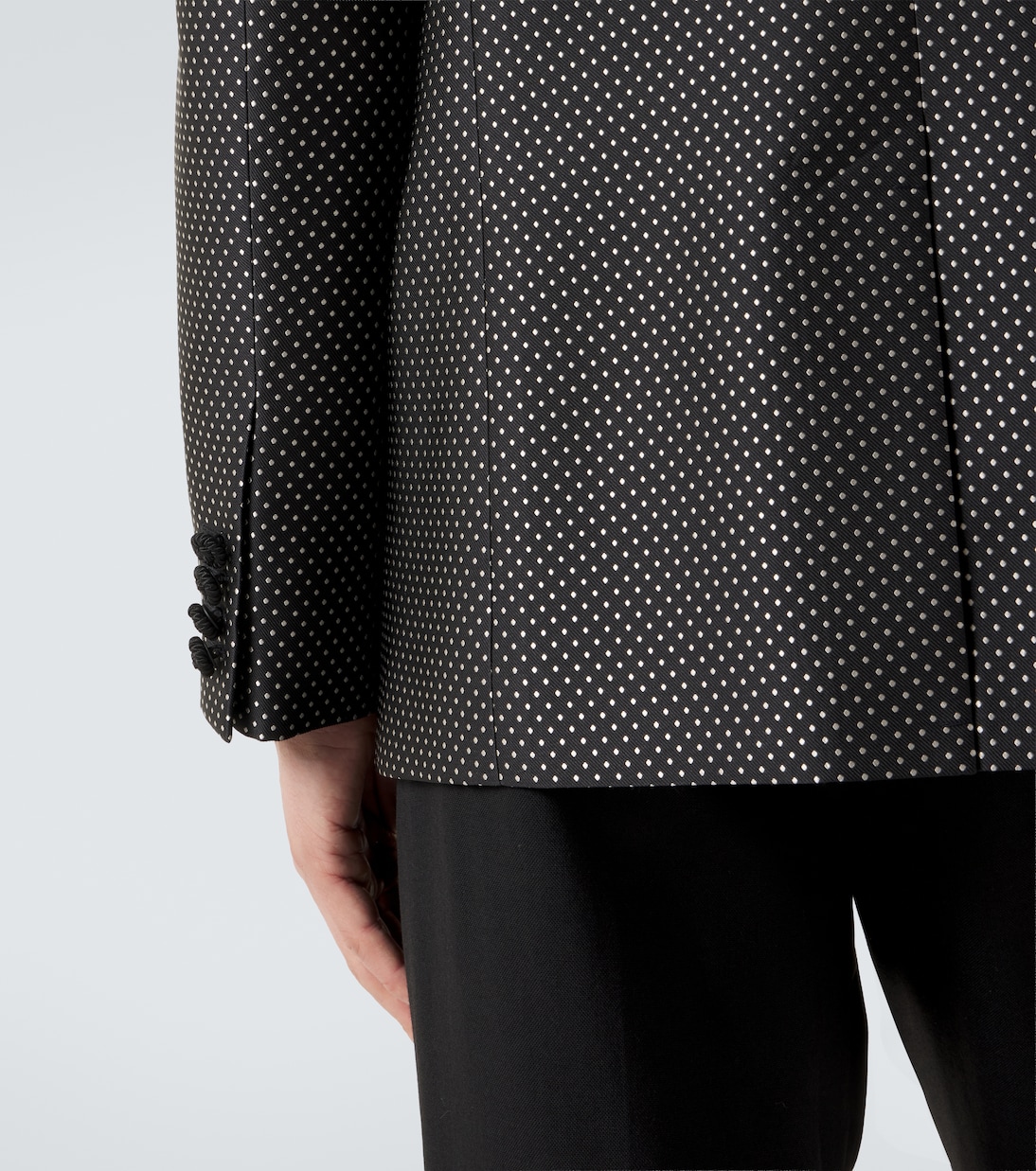 Smokingjacke aus Jacquard | Valentino
